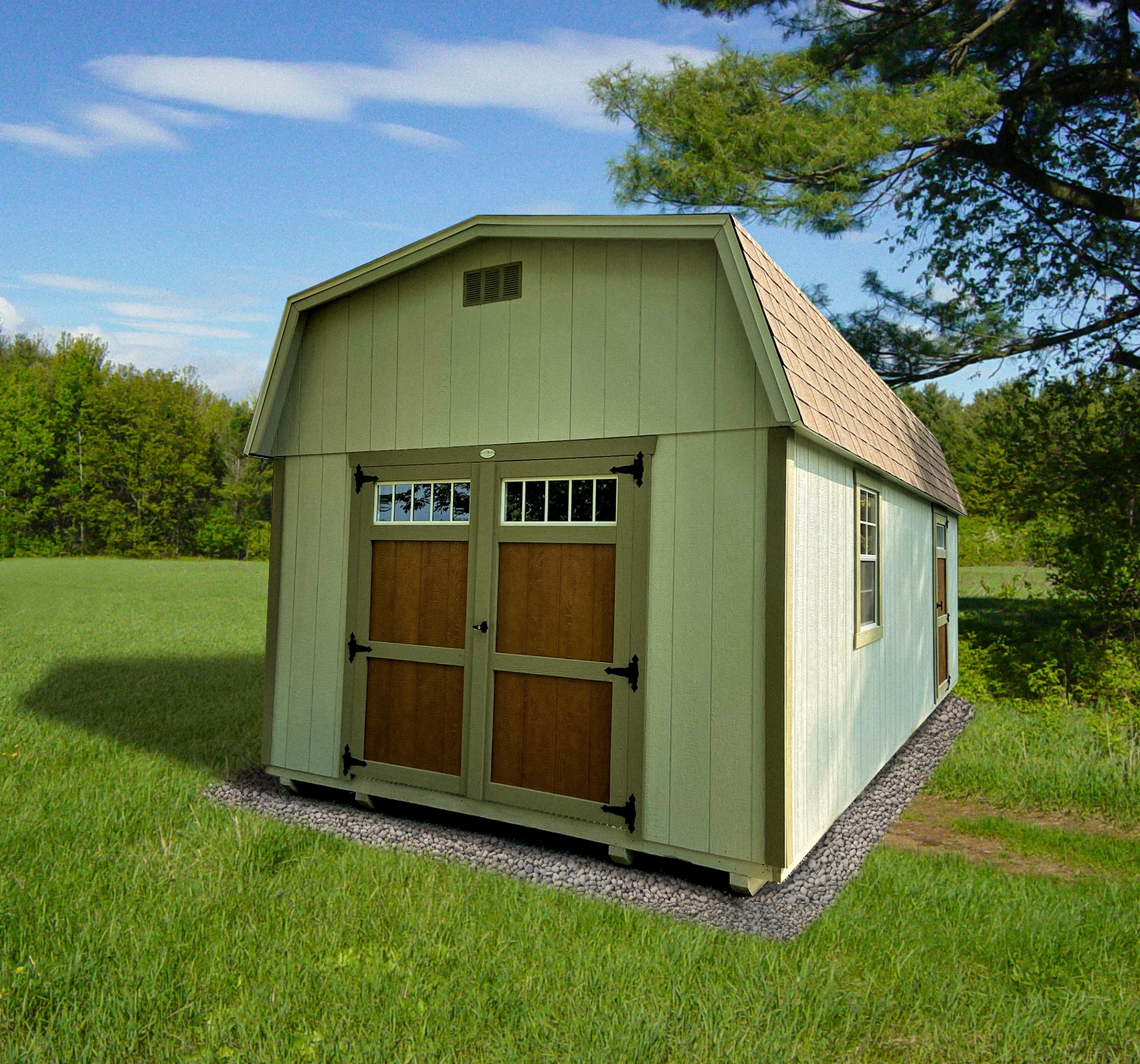 Green High Barn
